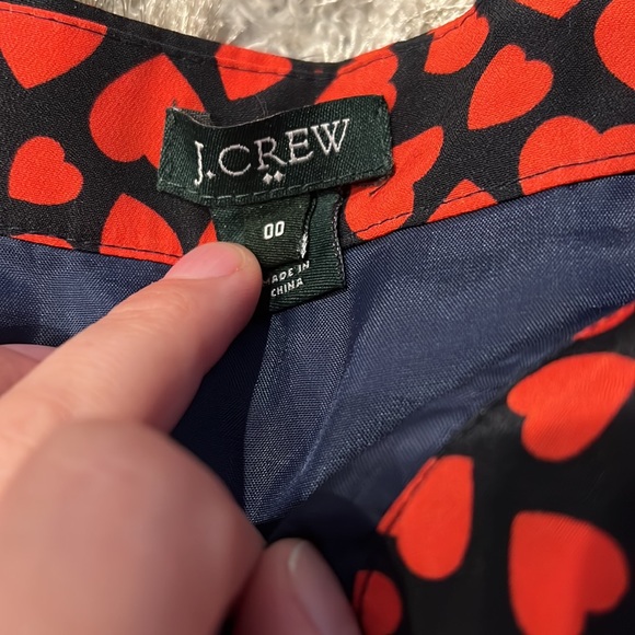 J. Crew hearts skirt - Picture 3 of 6